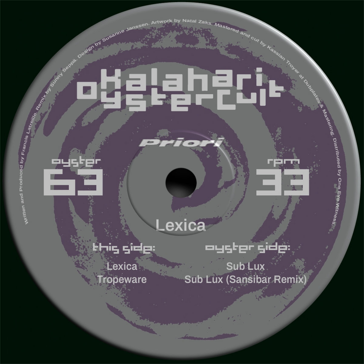 image cover: Priori - Lexica on Kalahari Oyster Cult