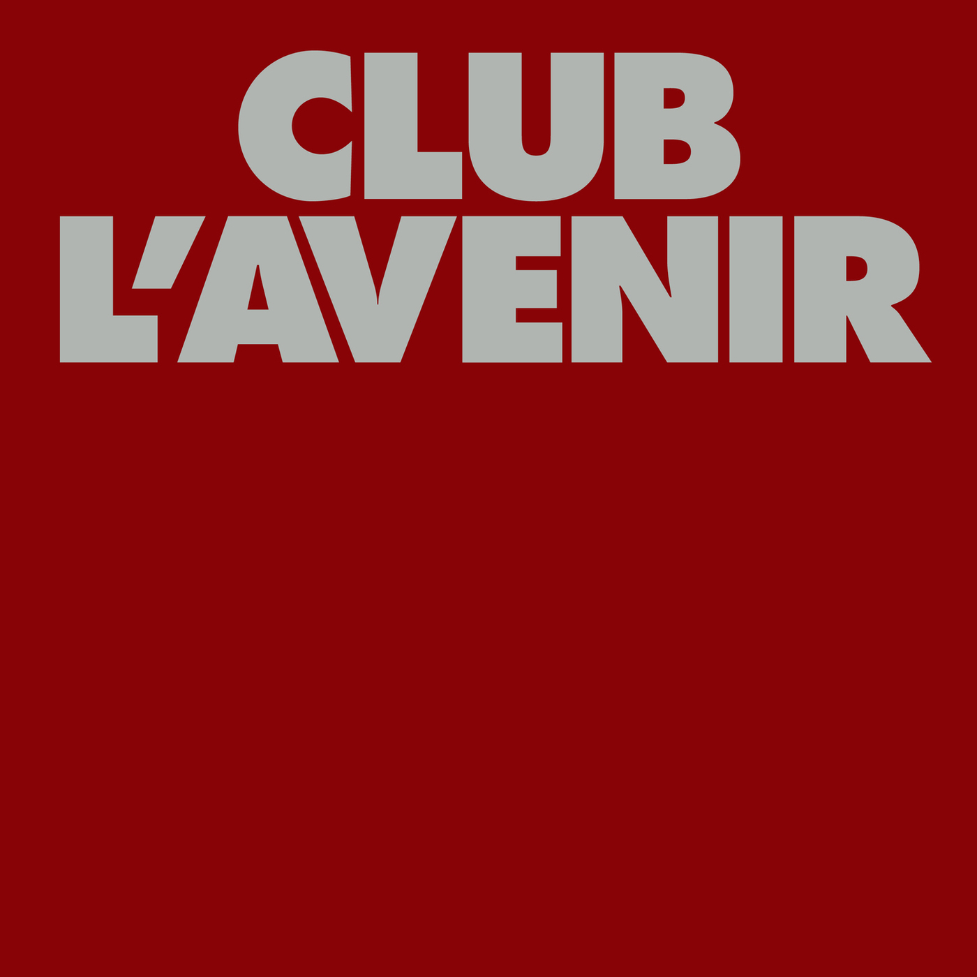 image cover: Iron Curtis, Johannes Albert - Club L'Avenir on Frank Music