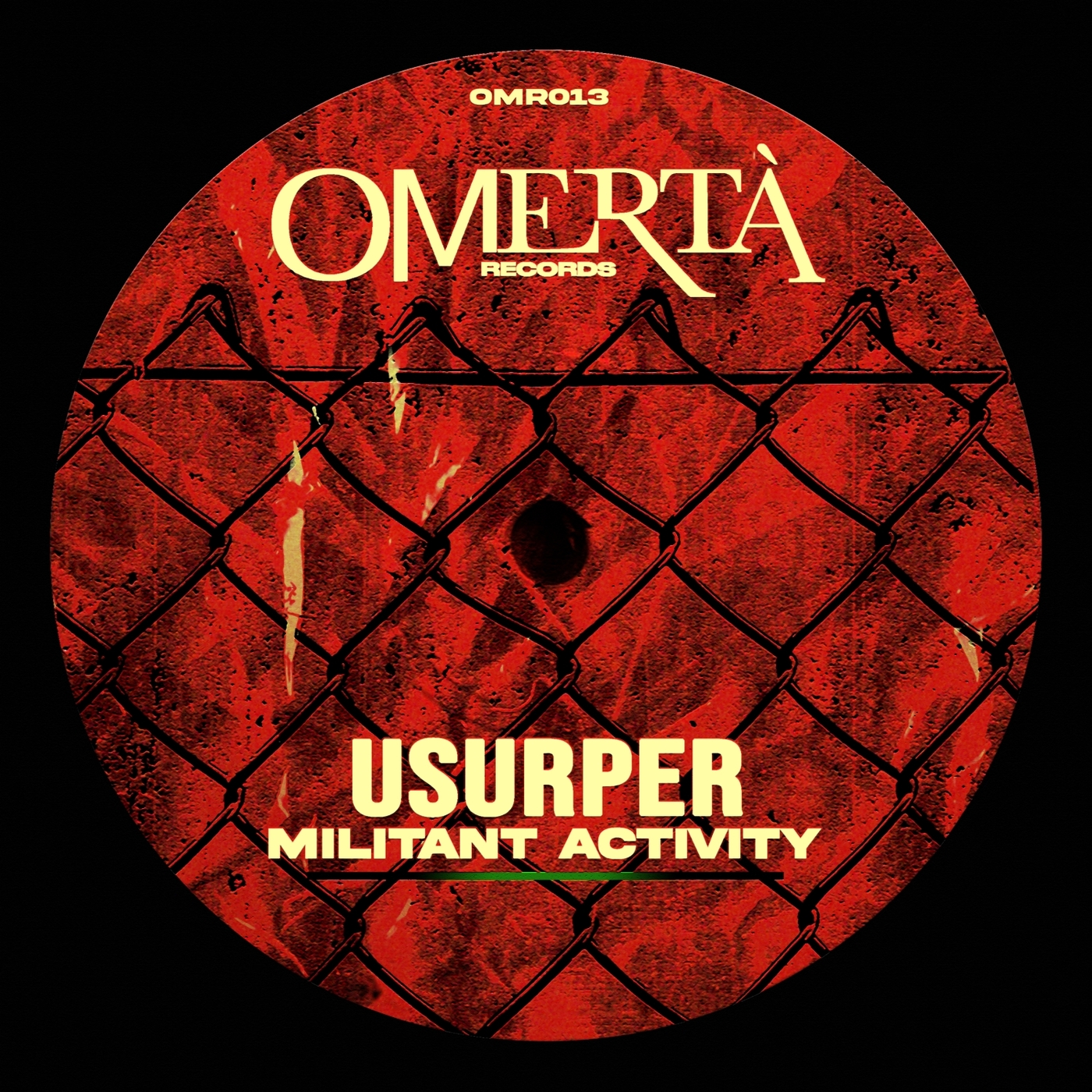 image cover: Usurper - Militant Activity on Omertà Recs