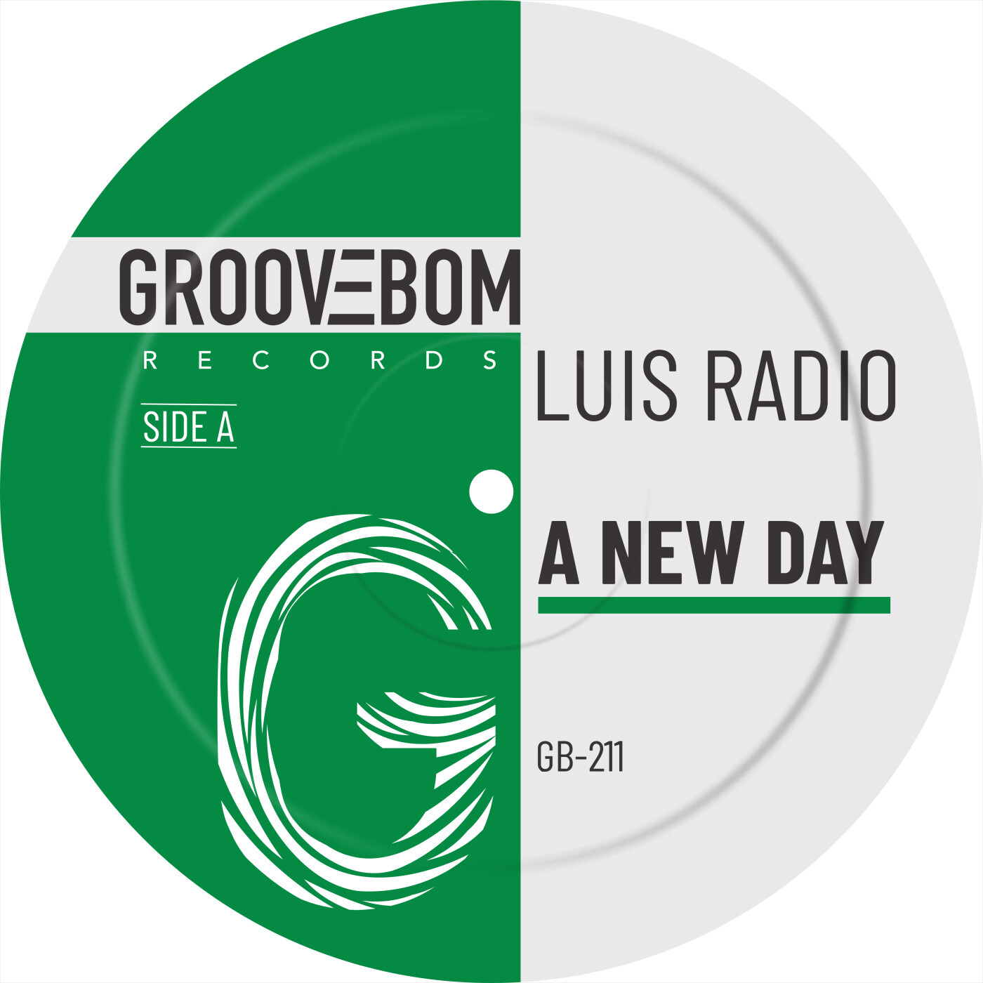 image cover: Luis Radio - A New Day on Groovebom Records