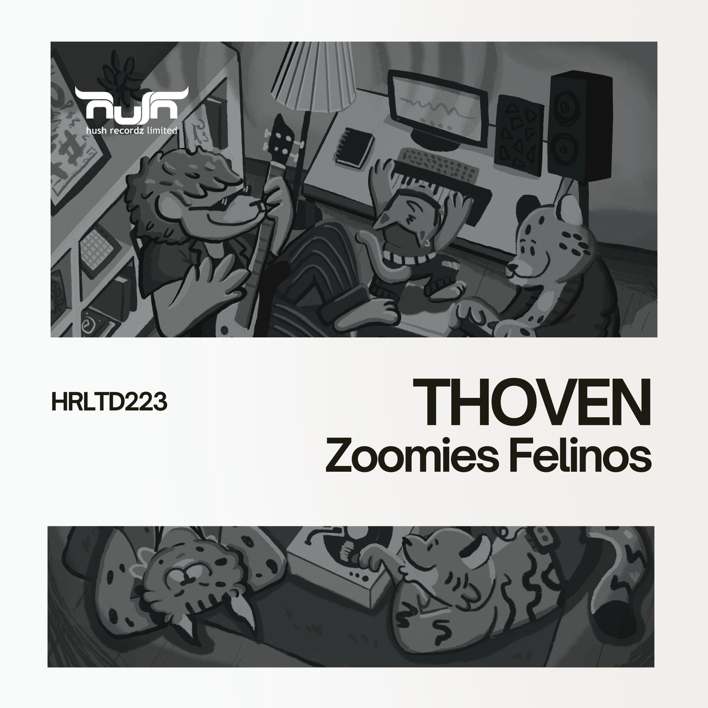 image cover: THOVEN - Zoomies Felinos on Hush Recordz Limited