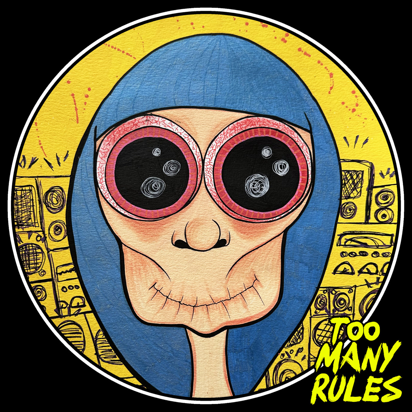 image cover: Javi Bora, Gettoblaster - All Night Long on Too Many Rules