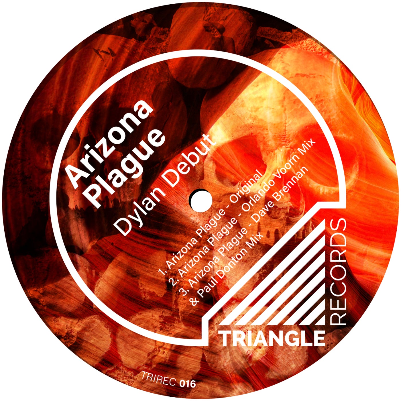 image cover: Dylan Debut - Arizona Plague on Triangle.Records