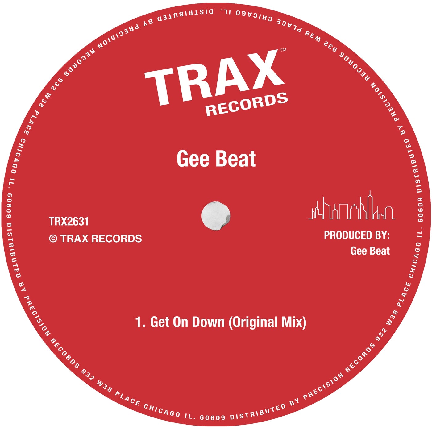 image cover: Gee Beat - Get On Down on Trax Records