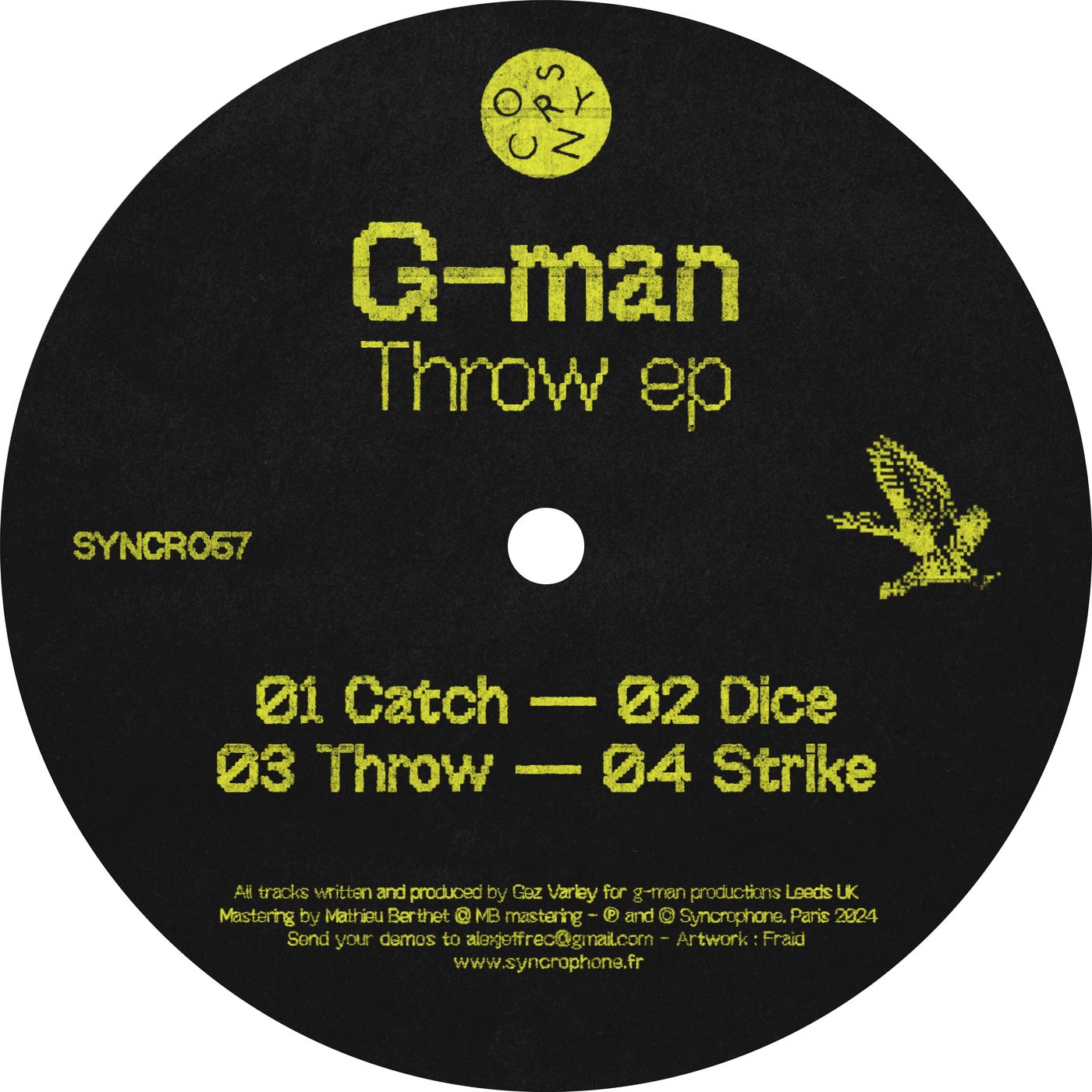 image cover: G-Man - Throw on Syncrophone