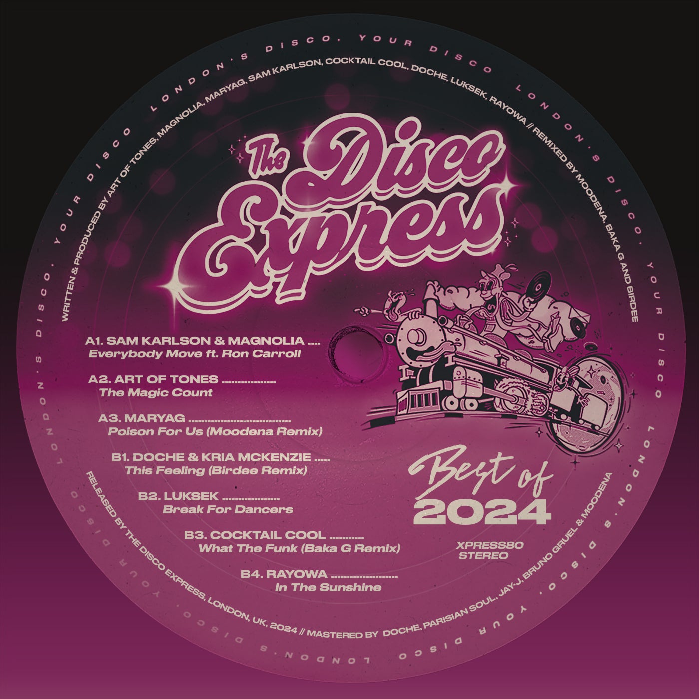 image cover: VA - Best of 2024 on The Disco Express