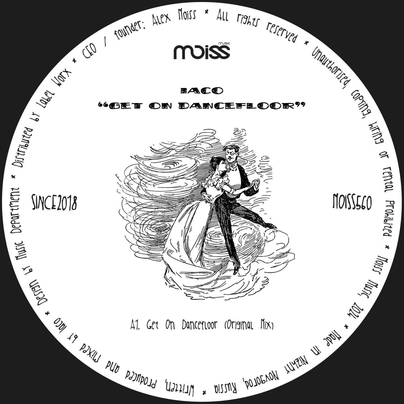 image cover: Iaco - Get On Dancefloor on Moiss Music