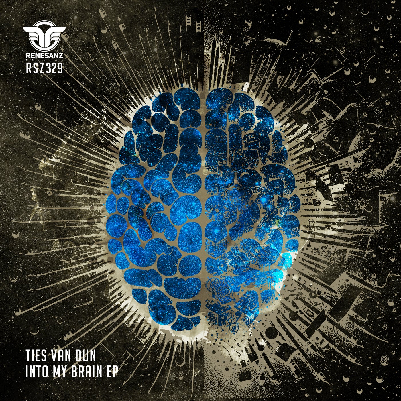 Cover Image for Ties van Dun - Into My Brain EP on Renesanz