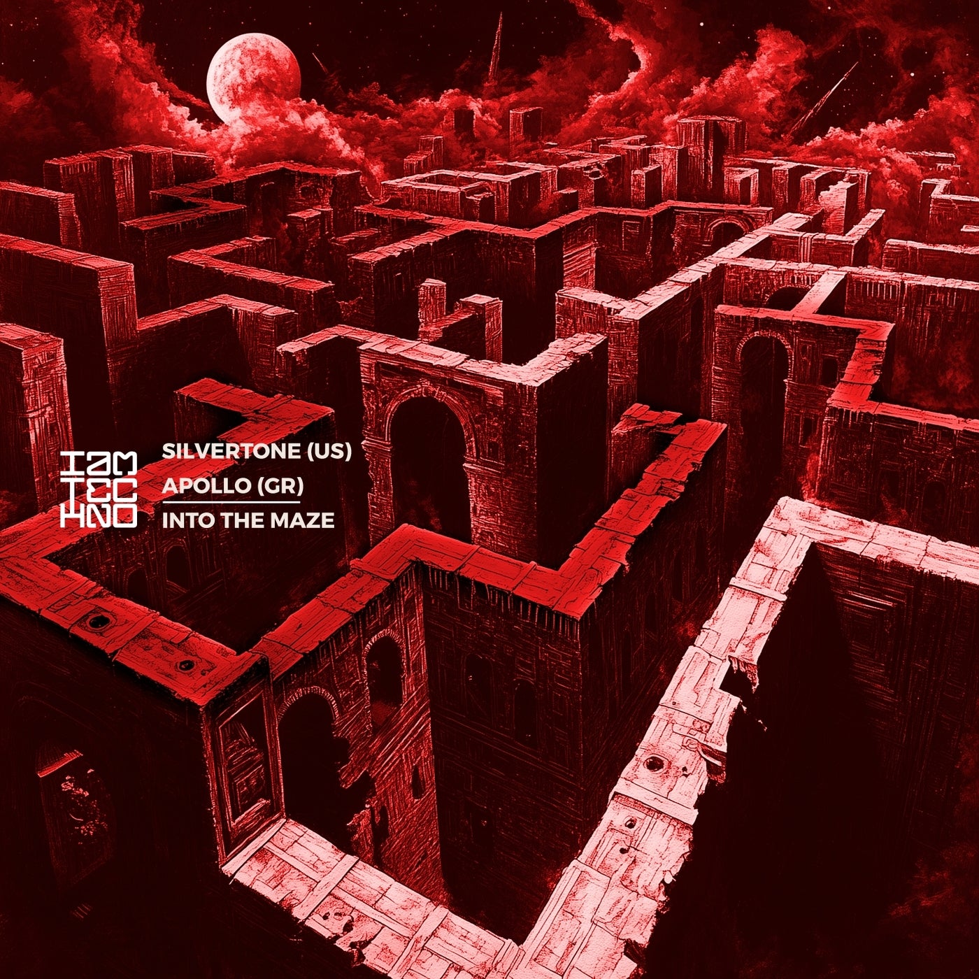 image cover: Silvertone (US), Apollo (GR) - Into the Maze on IAMT Red