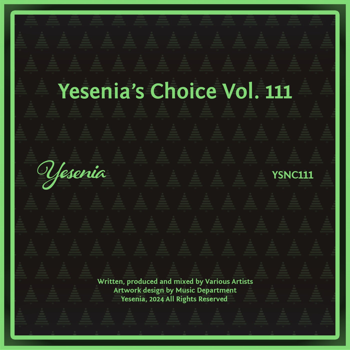 image cover: VA - Yesenia's Choice, Vol. 111 on Yesenia