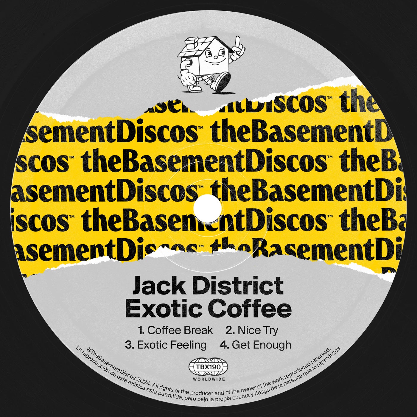 image cover: Jack District - Exotic Coffee on theBasement Discos