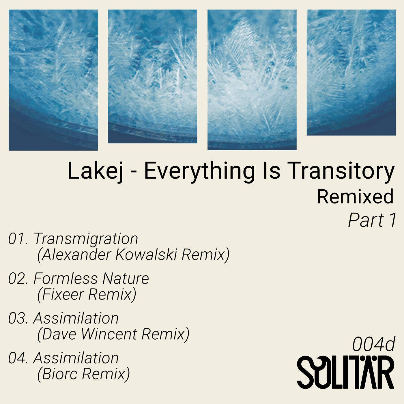 image cover: Lakej - Everything Is Transitory Remixed Part 1 on Solitär