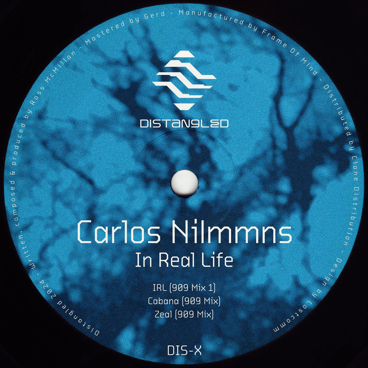 Cover Image for Carlos Nilmmns - In Real Life (909 Mix) on Distangled