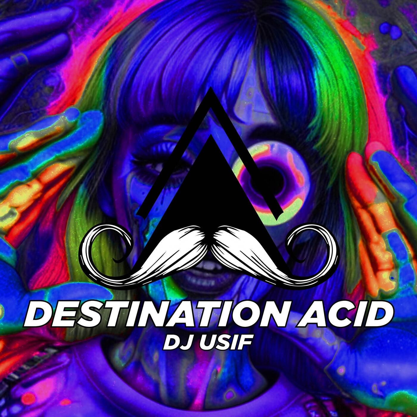 Cover Image for DJ USIF - Destination Acid on Mustache Crew Records