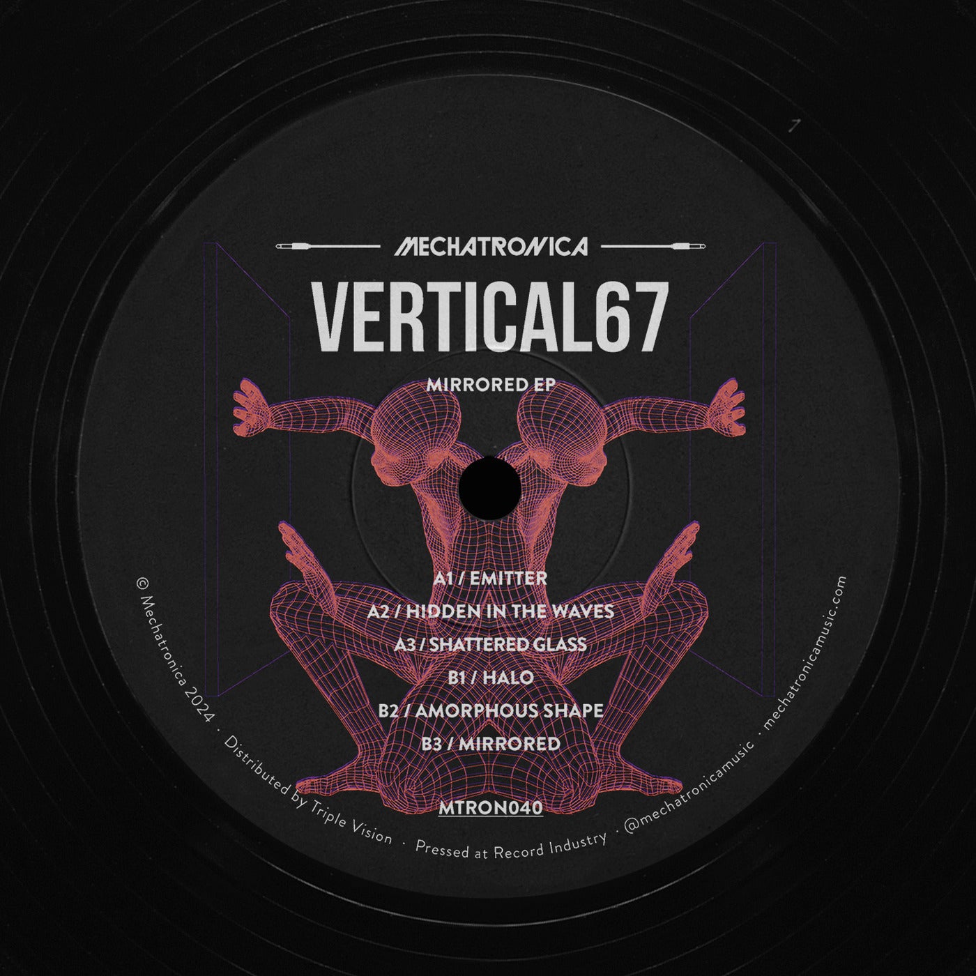 image cover: Vertical67 - Mirrored EP on Mechatronica Music