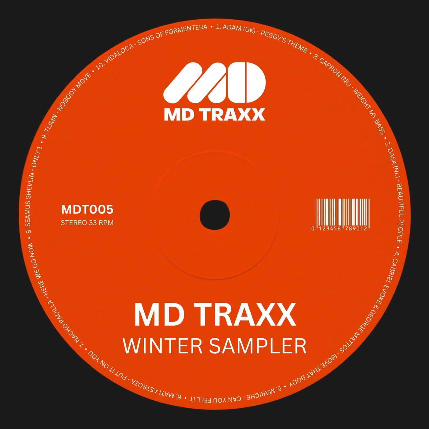 image cover: VA - MD Traxx Winter Sampler 24 on MD Traxx