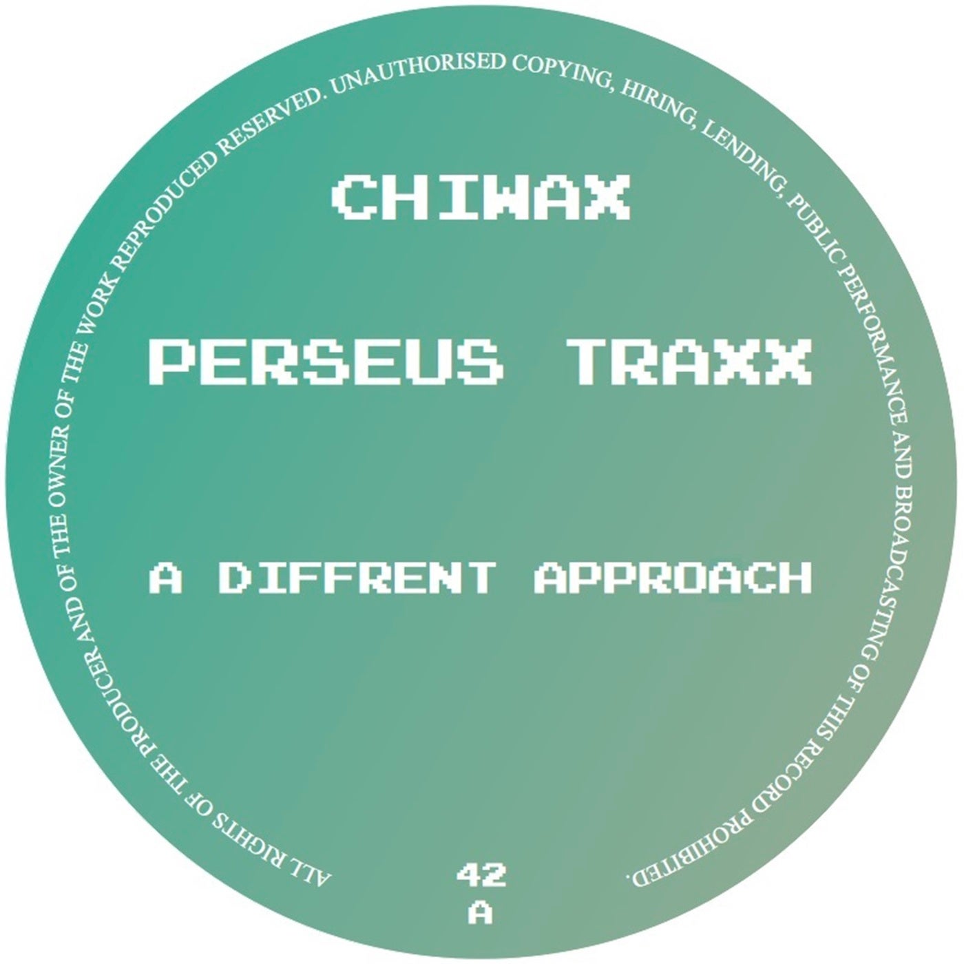 image cover: Perseus Traxx - A Different Approach on Chiwax