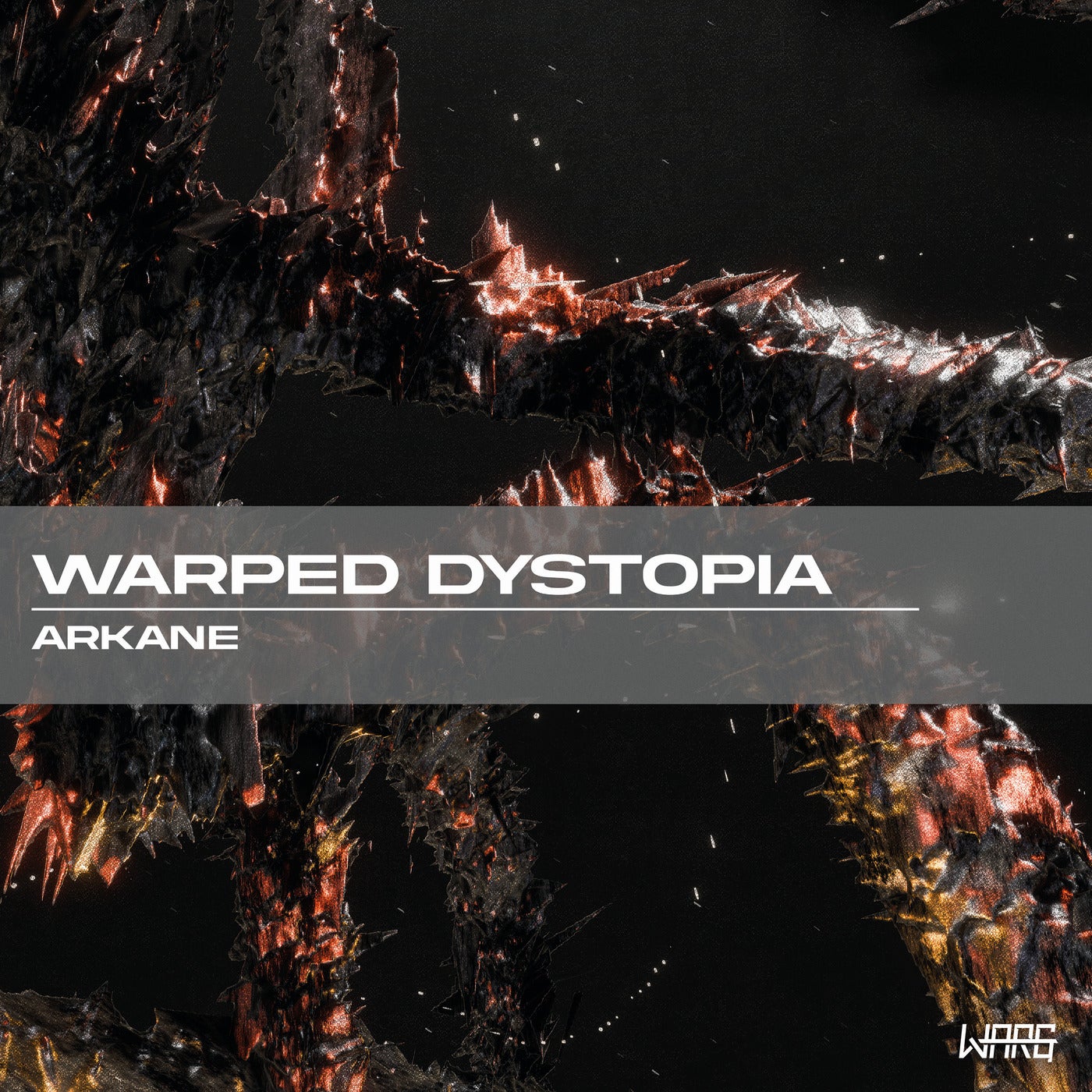 image cover: Arkane - Warped Dystopia on Warg Records