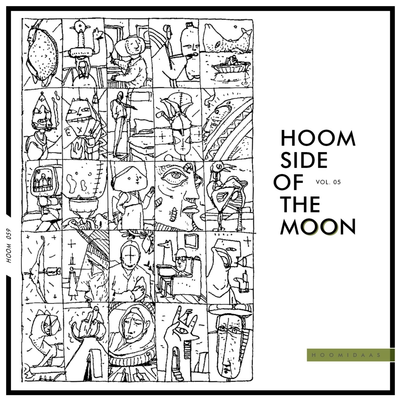 Cover Image for VA - Hoom Side of the Moon, Vol. 05 on Hoomidaas