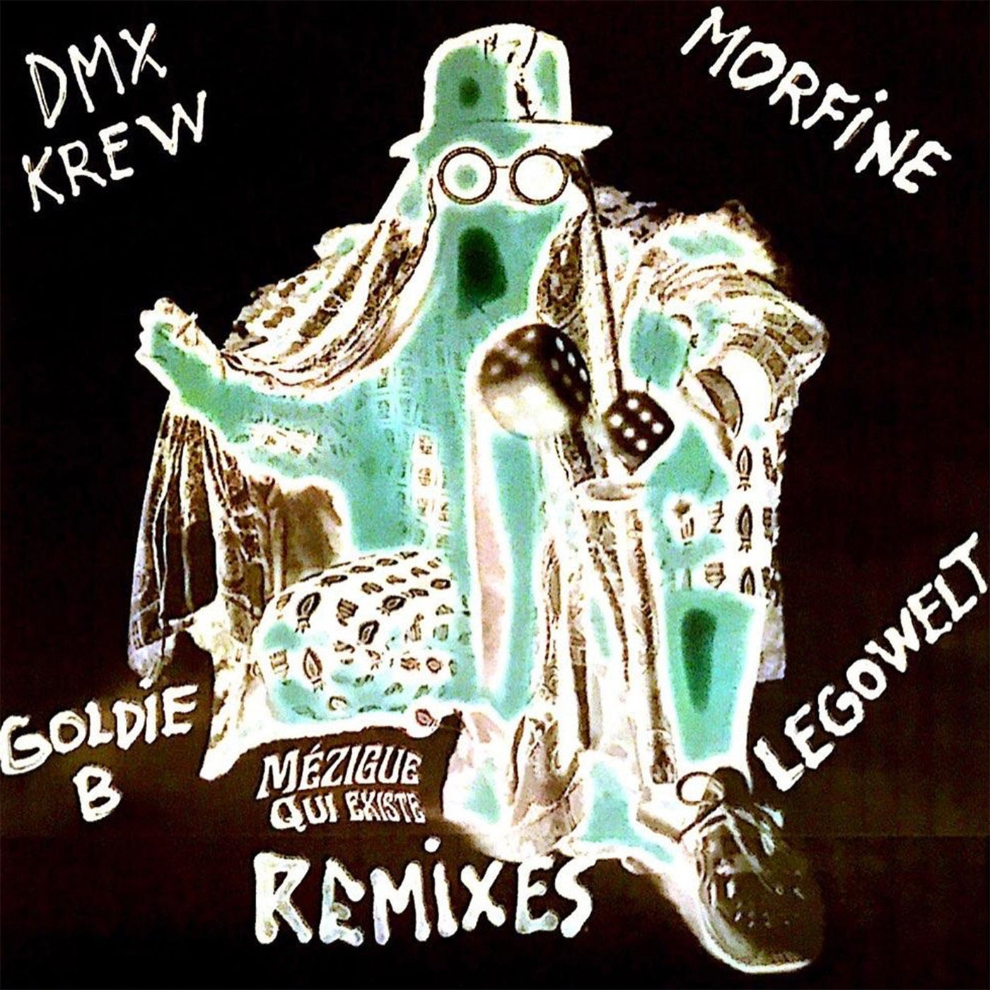 image cover: Mézigue, Goldie B, DMX Krew - Qui existe - Remixes on D.KO Records