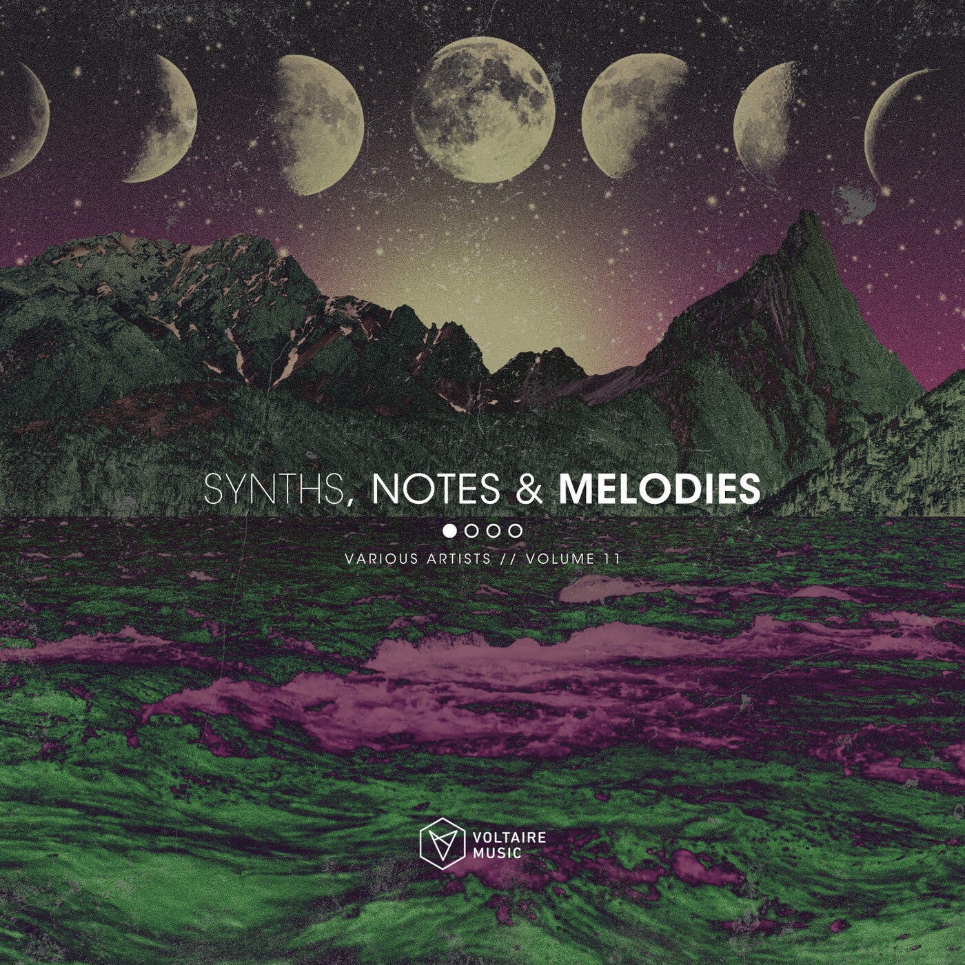 image cover: VA - Synths, Notes & Melodies Vol. 11 on Voltaire Music