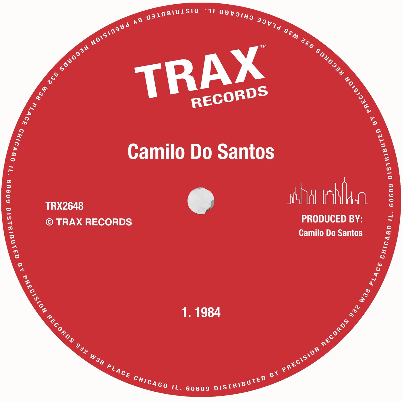 image cover: Camilo Do Santos - 1984 on Trax Records