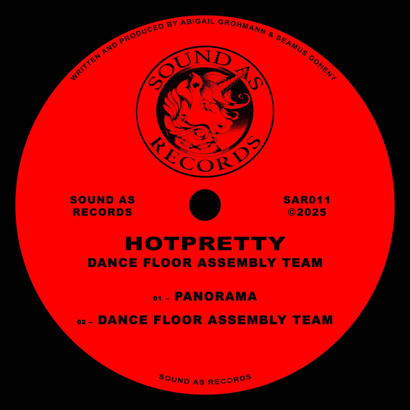 Cover Image for HOTPRETTY - Dance Floor Assembly Team on Sound As Records