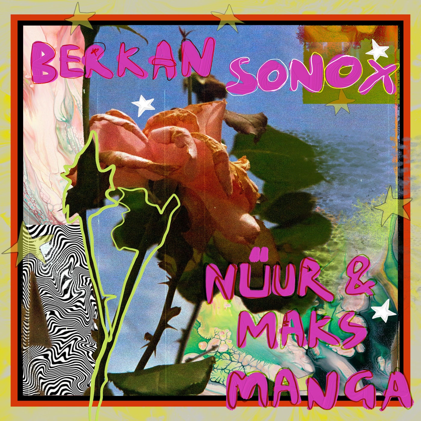 Cover Image for Berkan, Nüur, Maks (CH) - Sonox & Manga on MoBlack Records