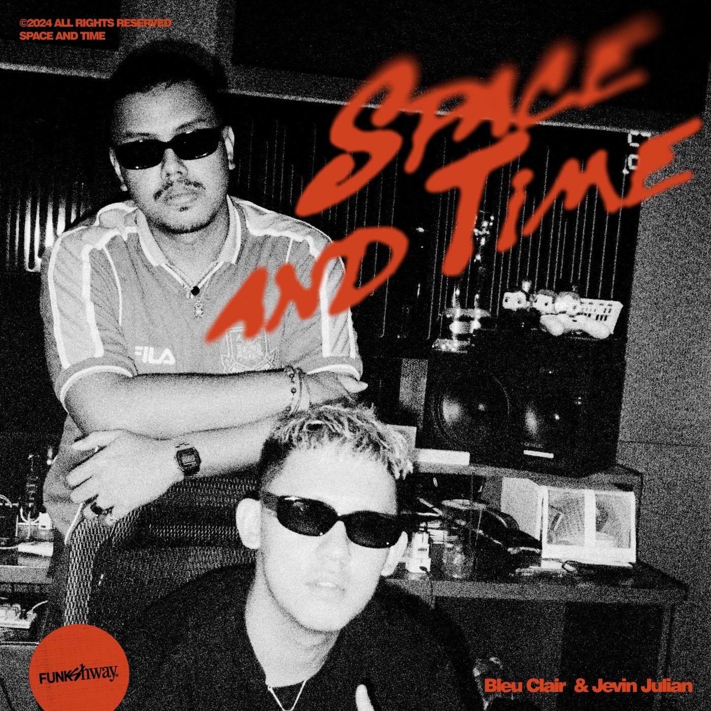 image cover: Jevin Julian, Bleu Clair - Space & Time on FUNKSHWAY