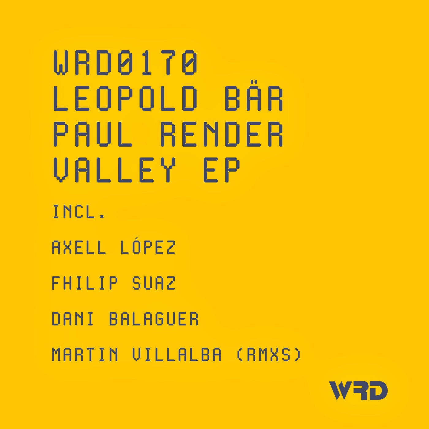 image cover: Leopold Bär, Paul Render - Valley EP on WRD Records