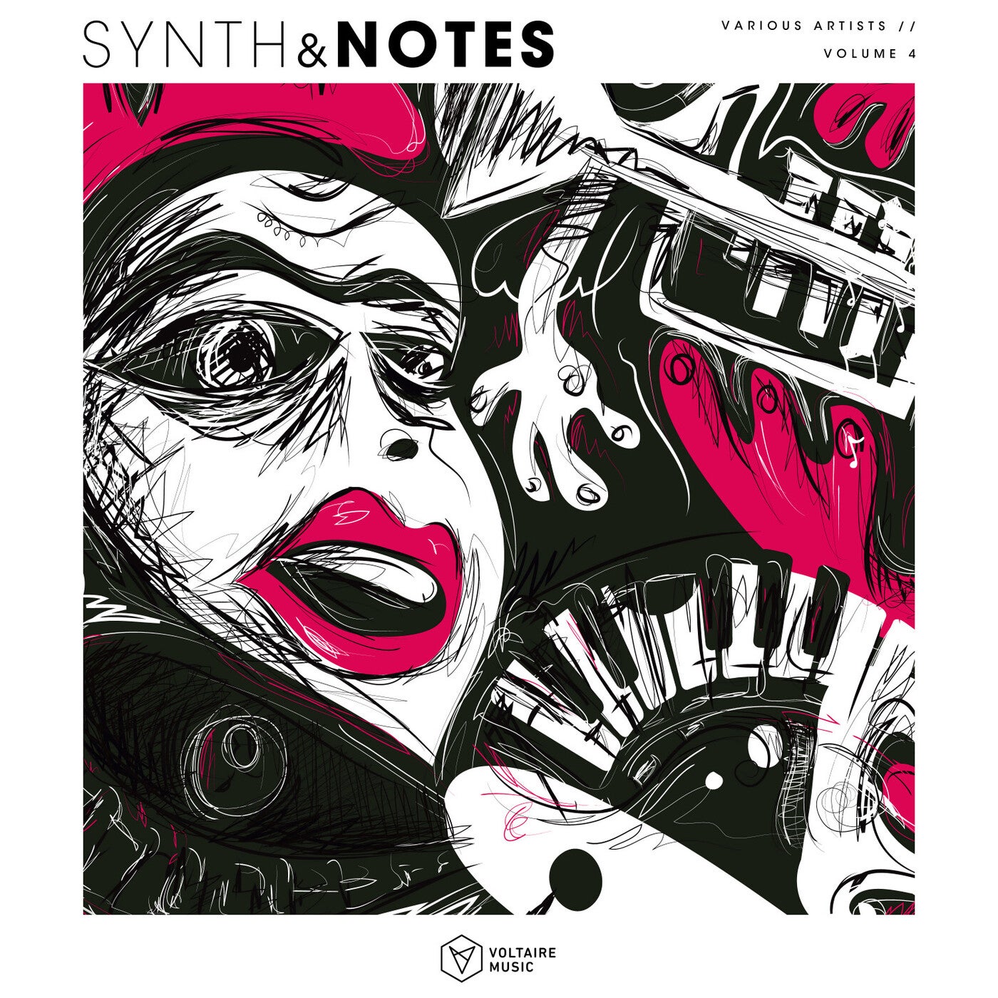 image cover: VA - Synths & Notes Vol. 4 on Voltaire Music