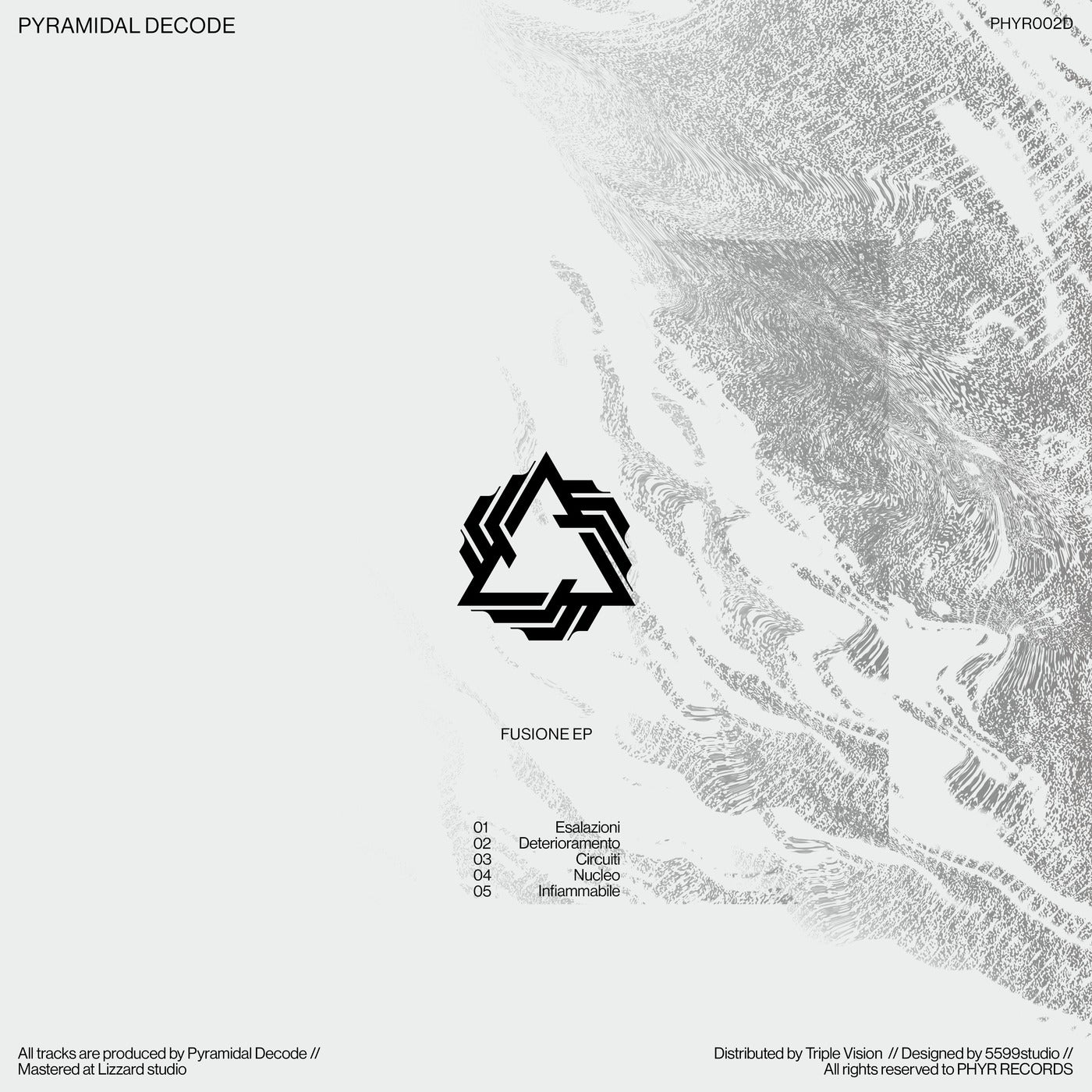 image cover: Pyramidal Decode - Fusione EP on Phyr Records