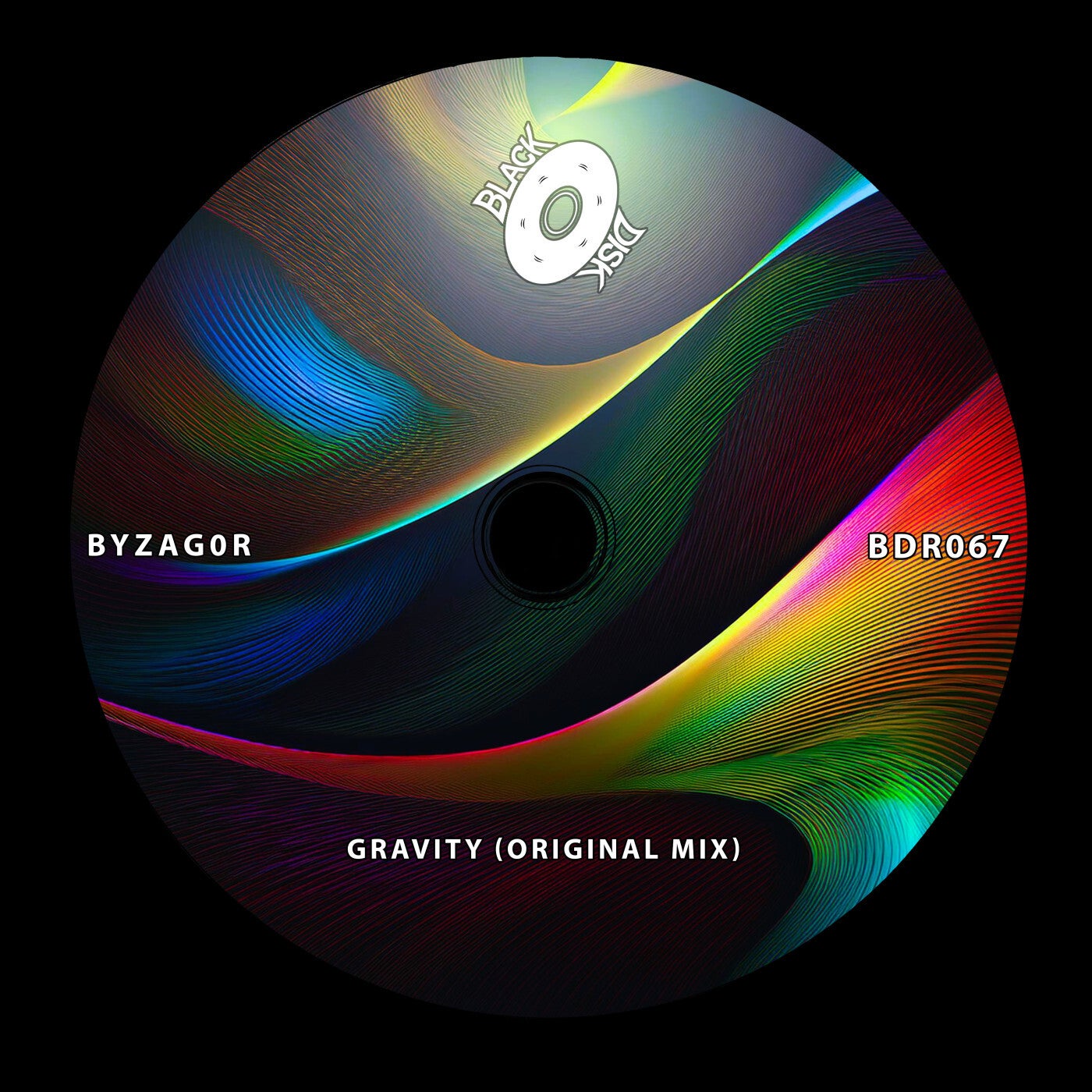 image cover: ByZAG0R - Gravity on Black Disk Records