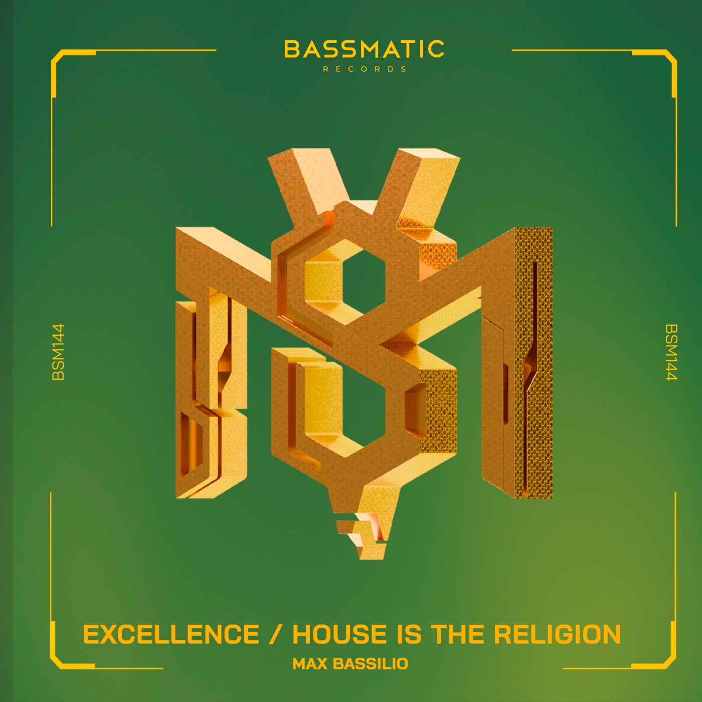 image cover: Max Bassilio - Excellence / House Is the Religion on Bassmatic records