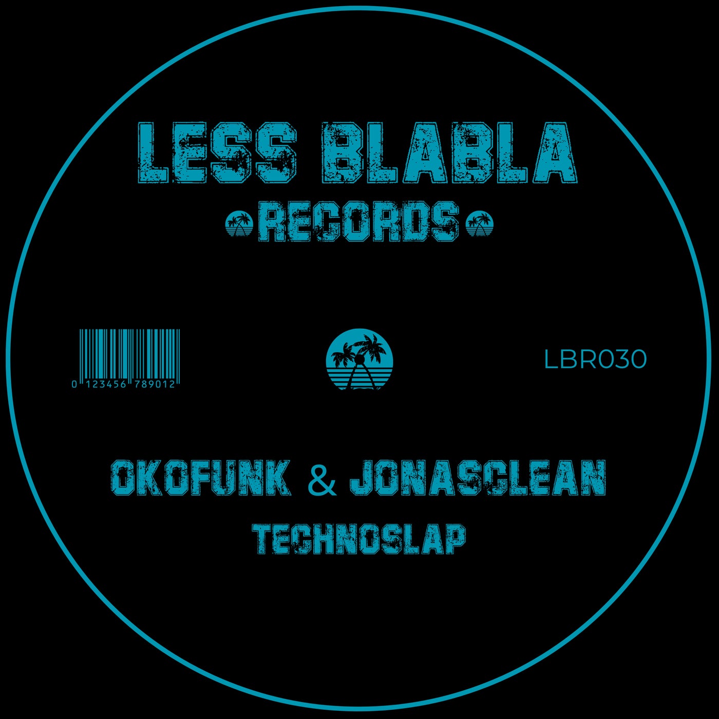 image cover: Jonasclean, OKOFUNK - Technoslap on Less BlaBla Records