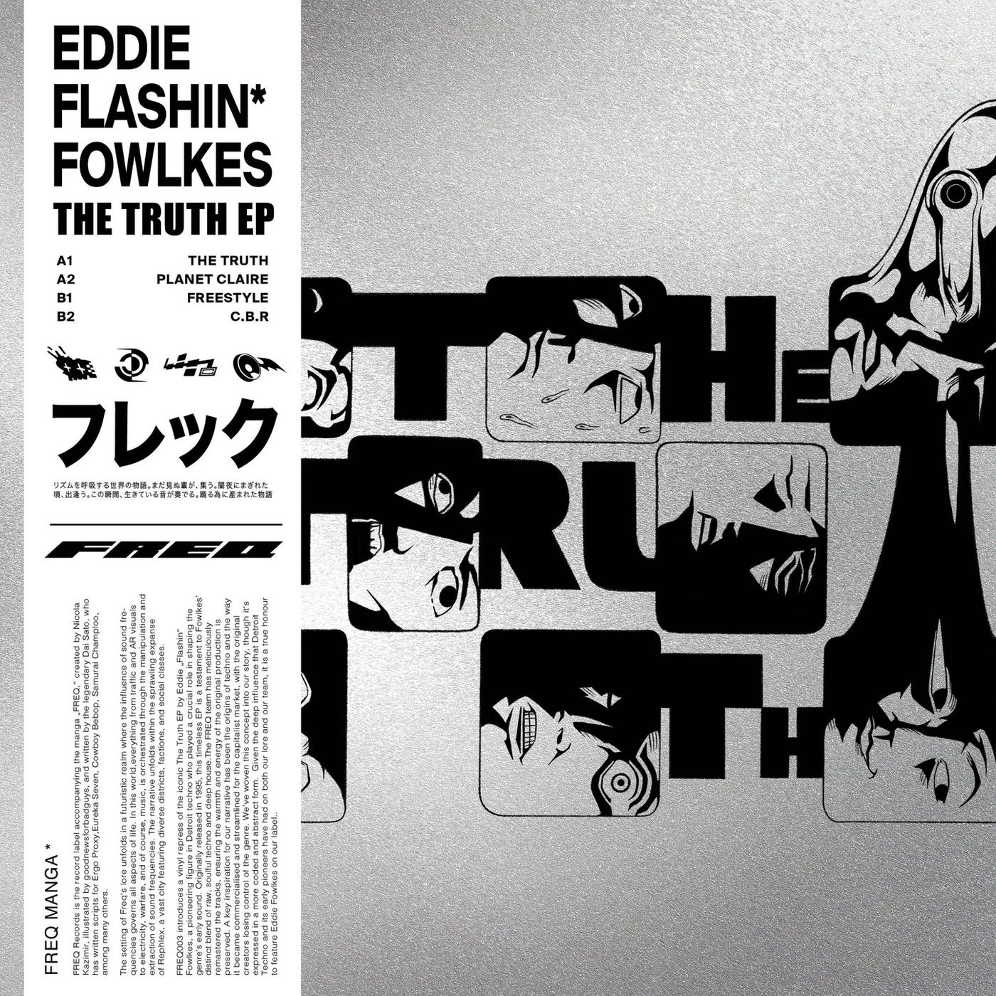 Cover Image for Eddie Fowlkes - The Truth EP on Freq