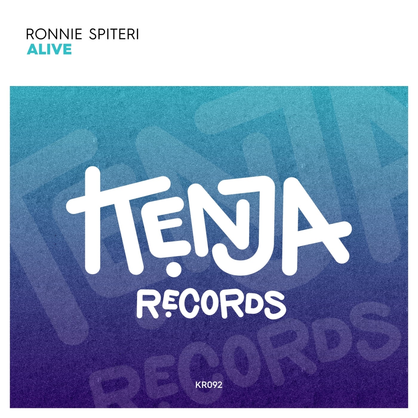 image cover: Ronnie Spiteri - Alive on Kenja Records