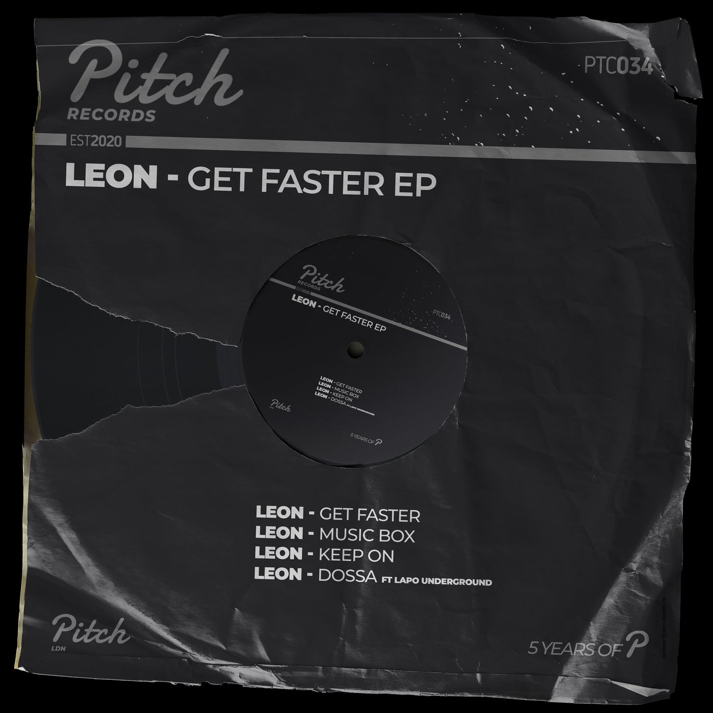 image cover: Leon (Italy), Lapo Underground - Get Faster EP on Pitch Records