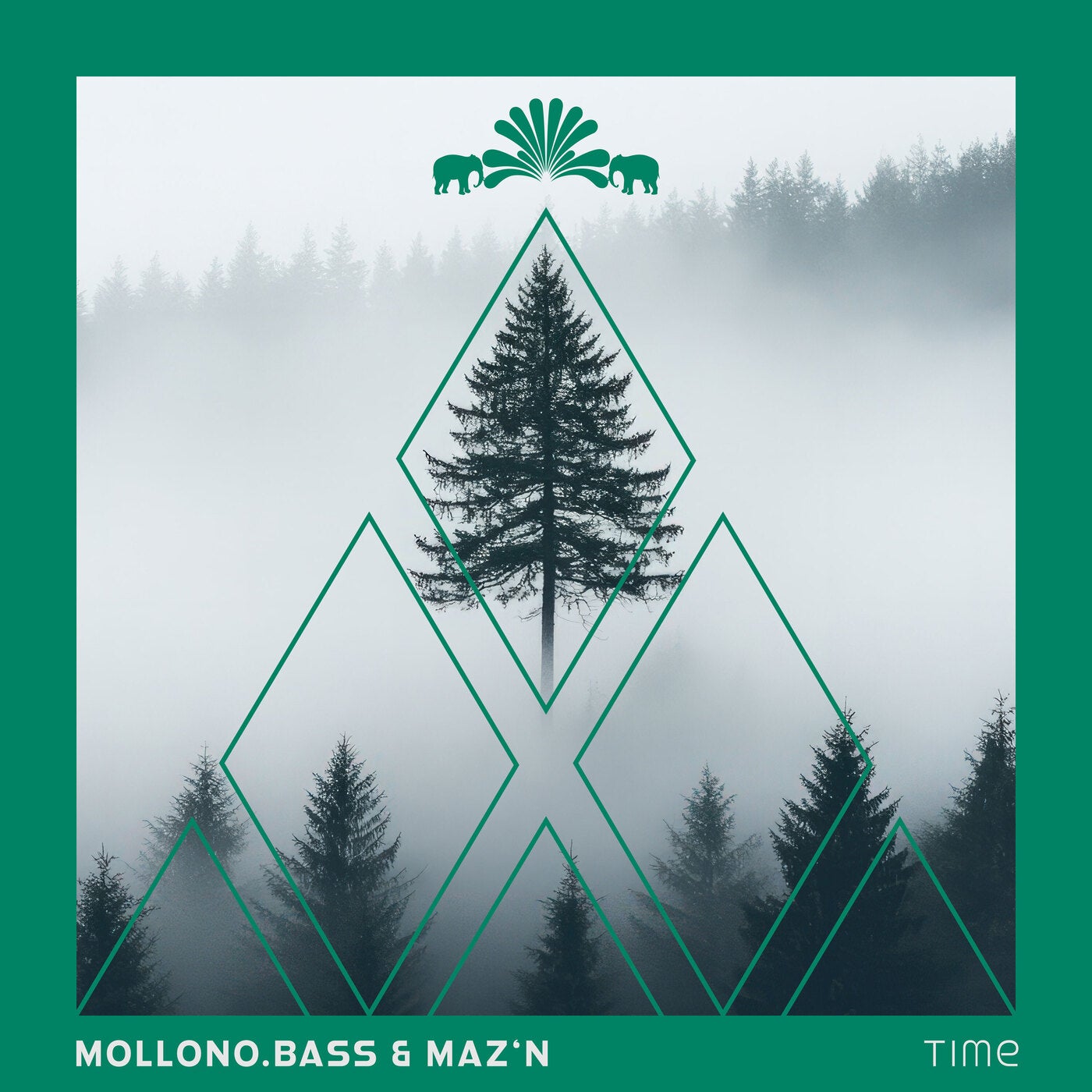 image cover: MAZ'N, Mollono.Bass - Time on 3000 Grad Records