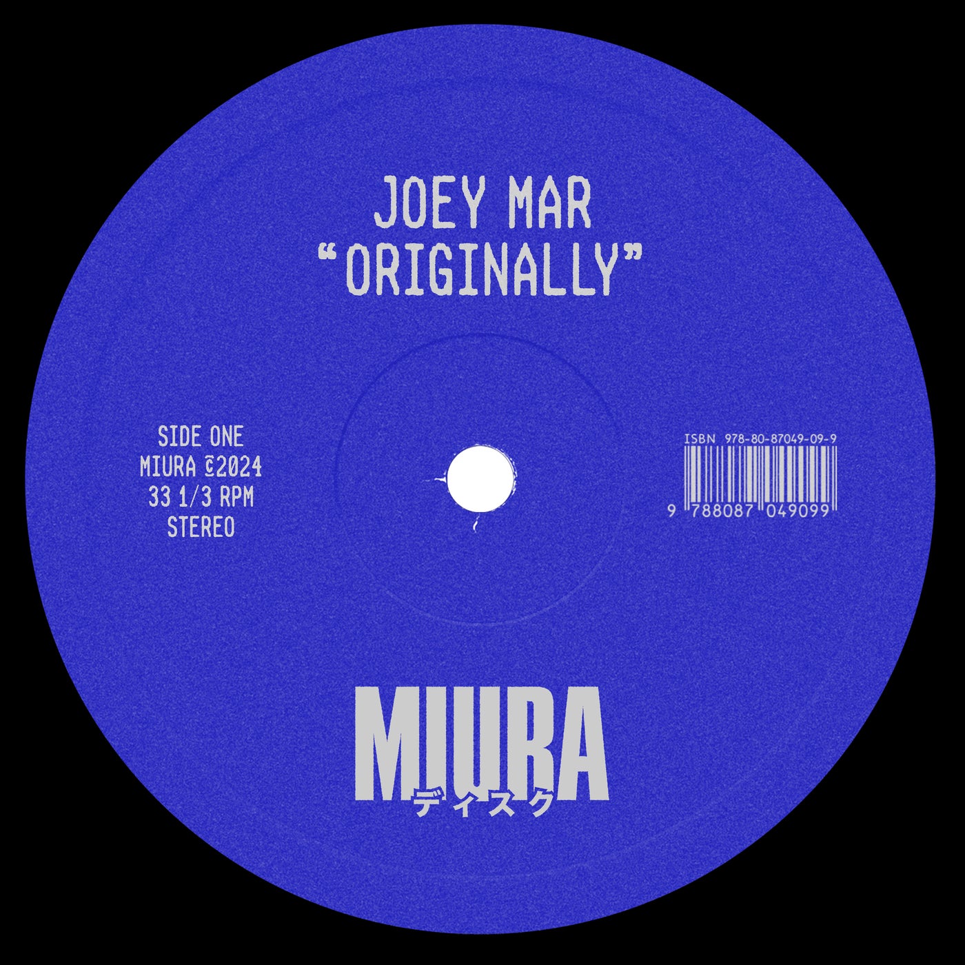 image cover: Joey Mar - Originally on Miura Records