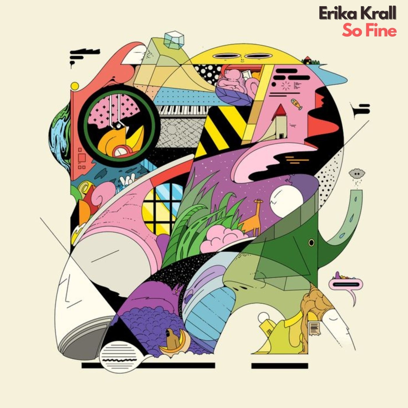 image cover: Erika Krall - So Fine on Somatique Music