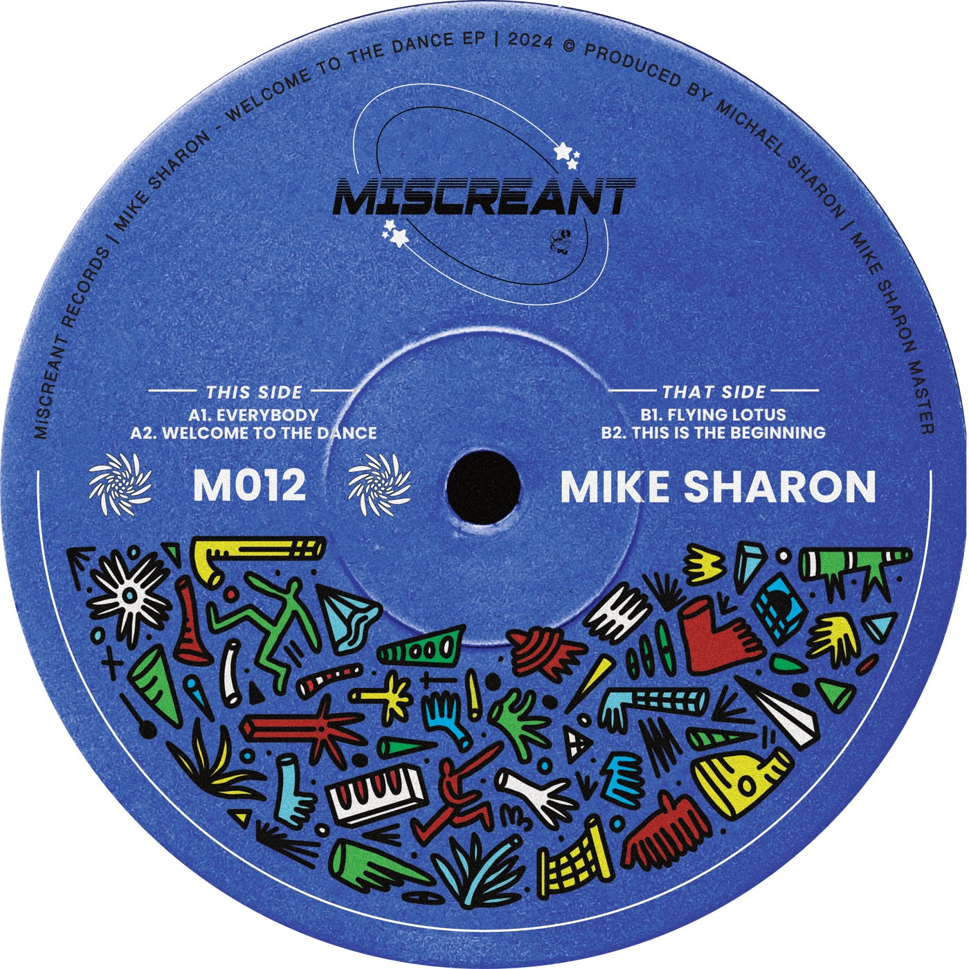 Cover Image for Mike Sharon - Welcome to the Dance on Miscreant