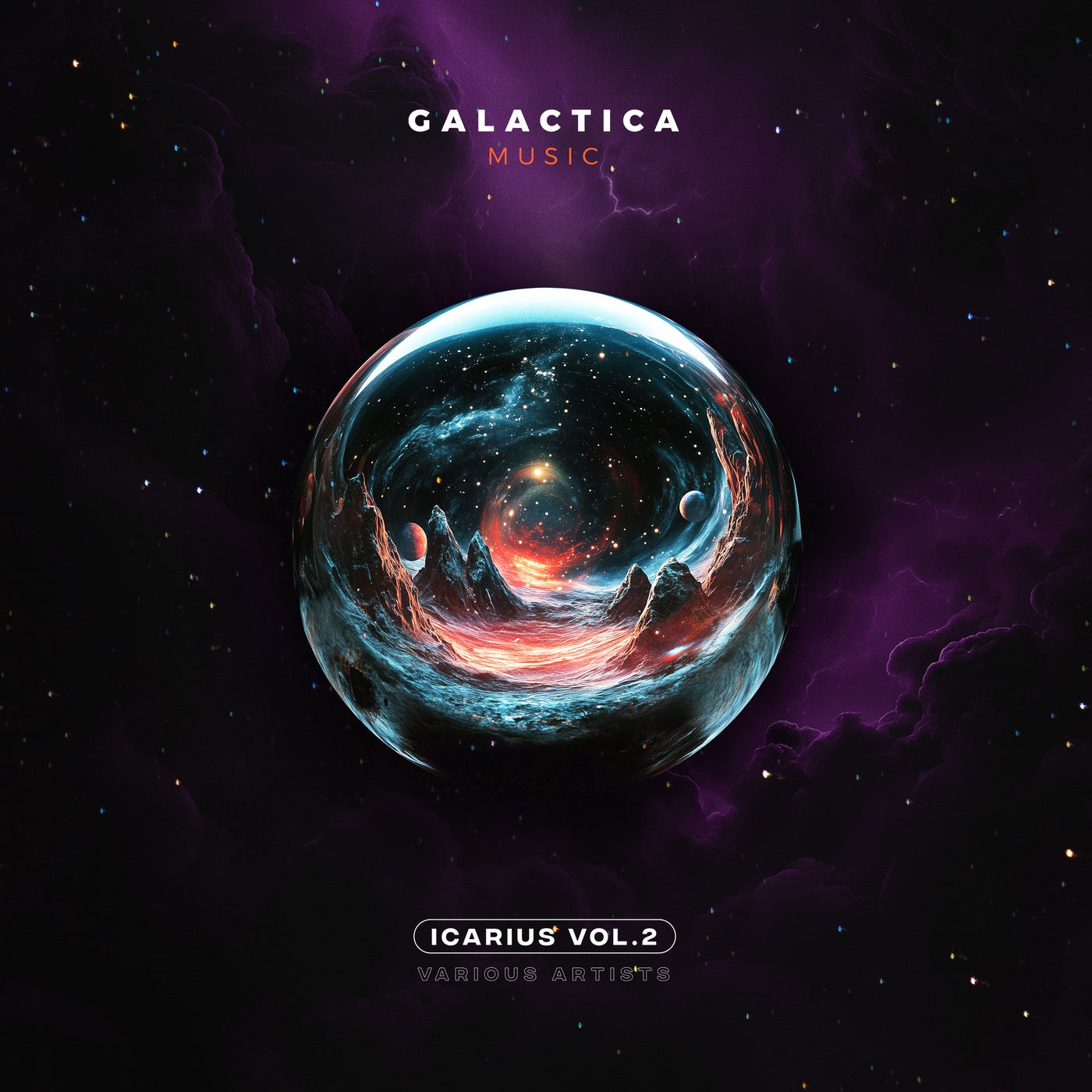 image cover: VA - ICARIUS VOL.2 on Galactica Music