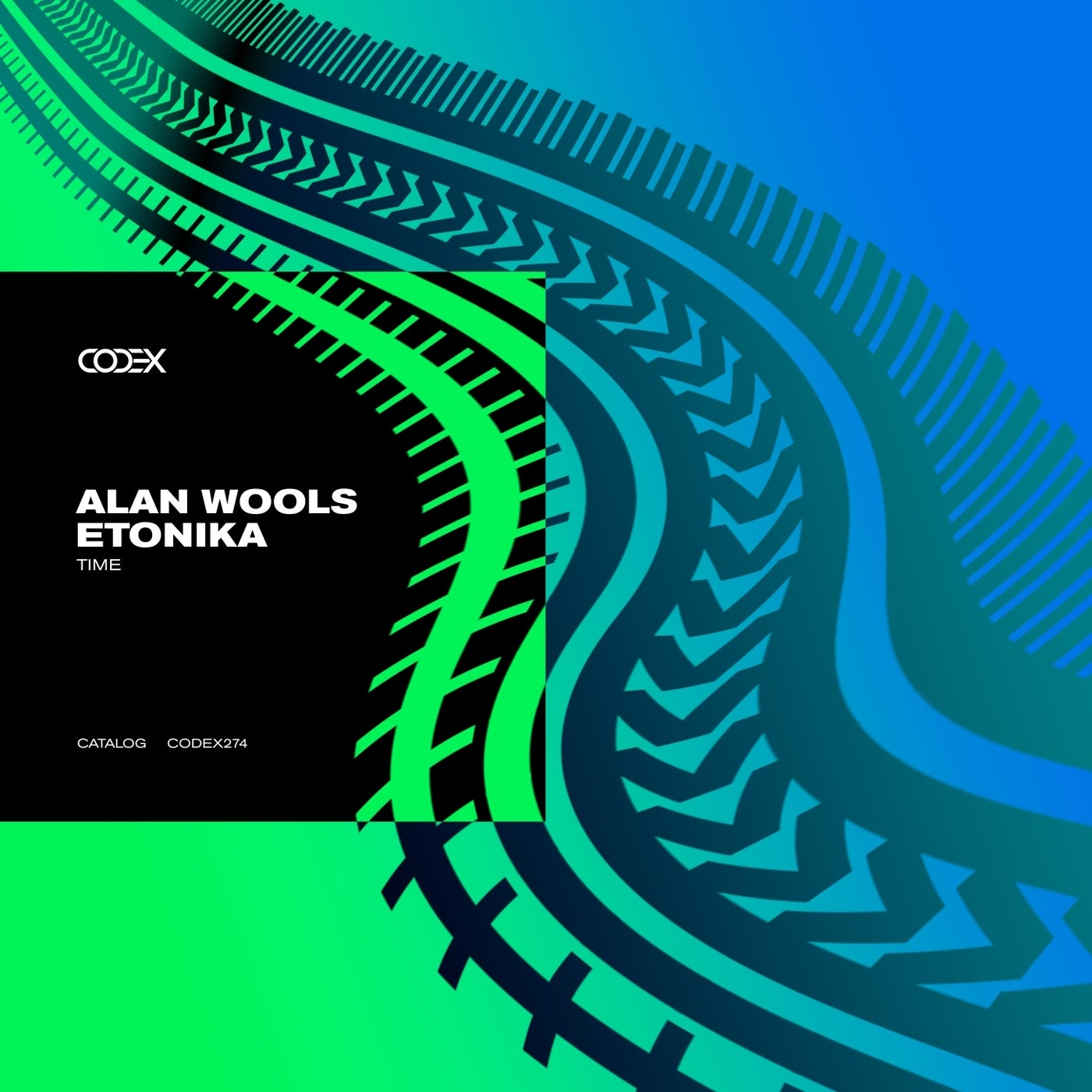 image cover: Alan Wools, Etonika - Time on Codex Recordings