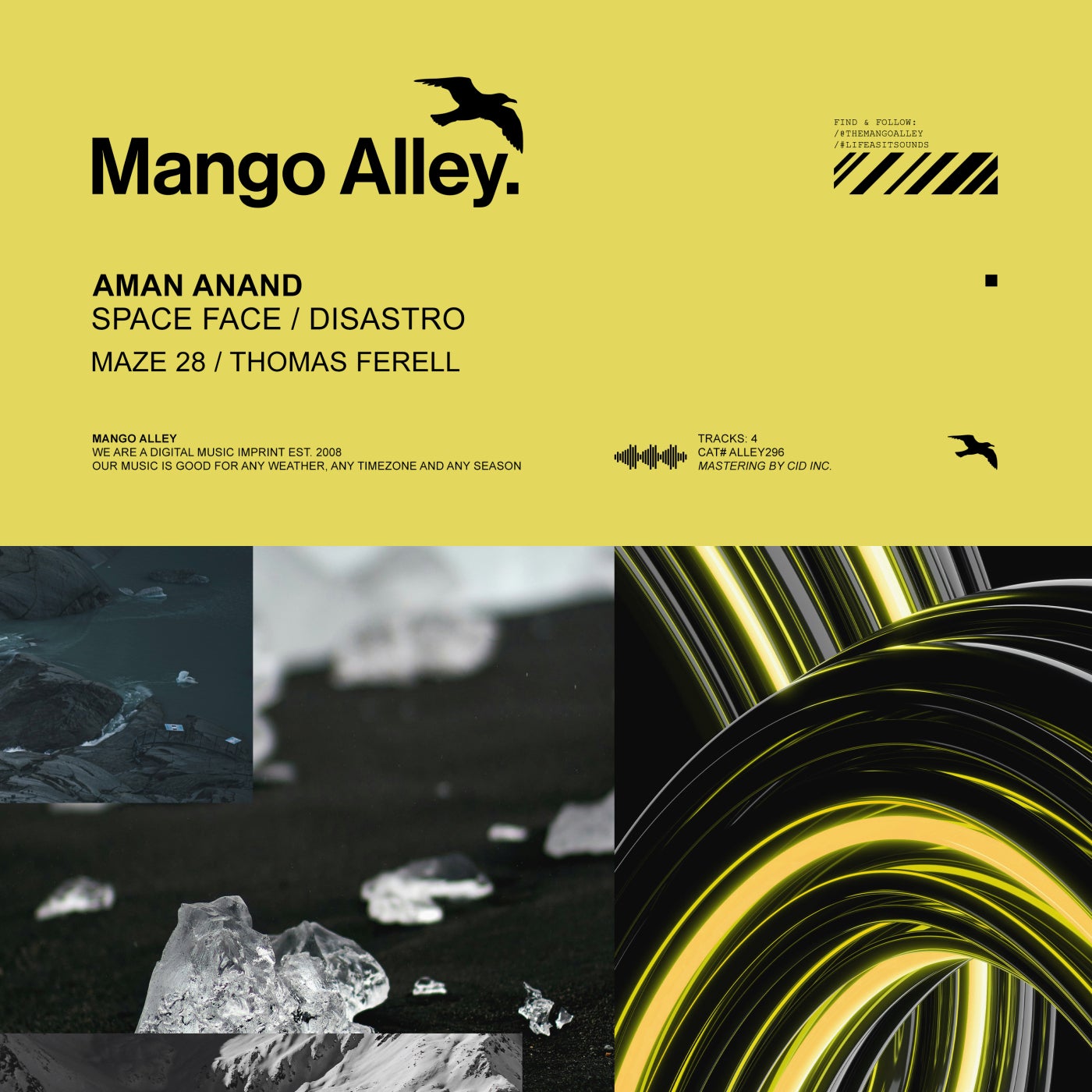 image cover: Aman Anand - Space Face / Disastro on Mango Alley