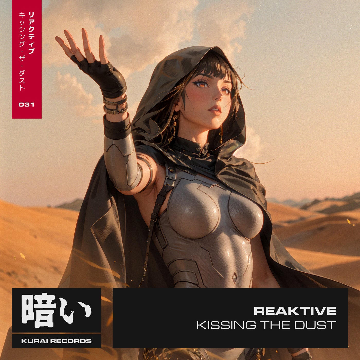 image cover: Reaktive - Kissing The Dust EP on Kurai Records