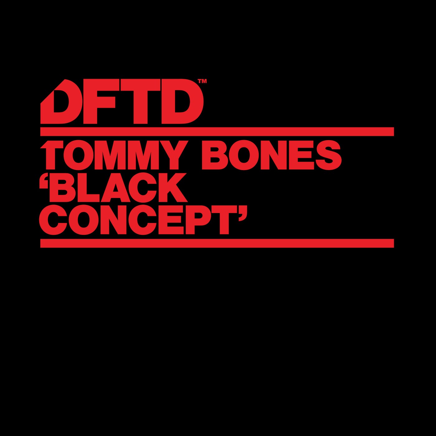 image cover: Tommy Bones, Lydia Rhodes - Black Concept on DFTD