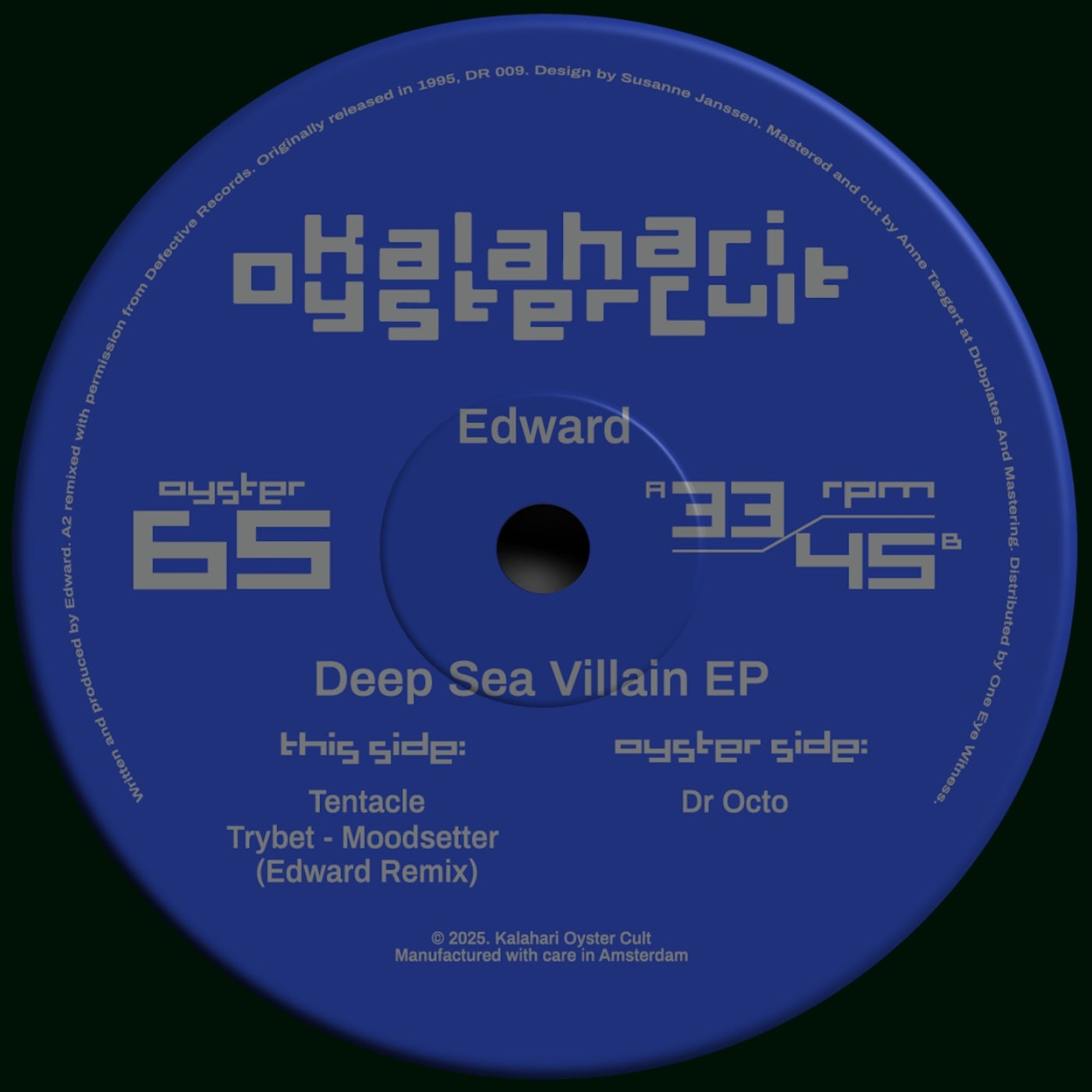 image cover: Edward, Trybet - Deep Sea Villain on Kalahari Oyster Cult (BE)