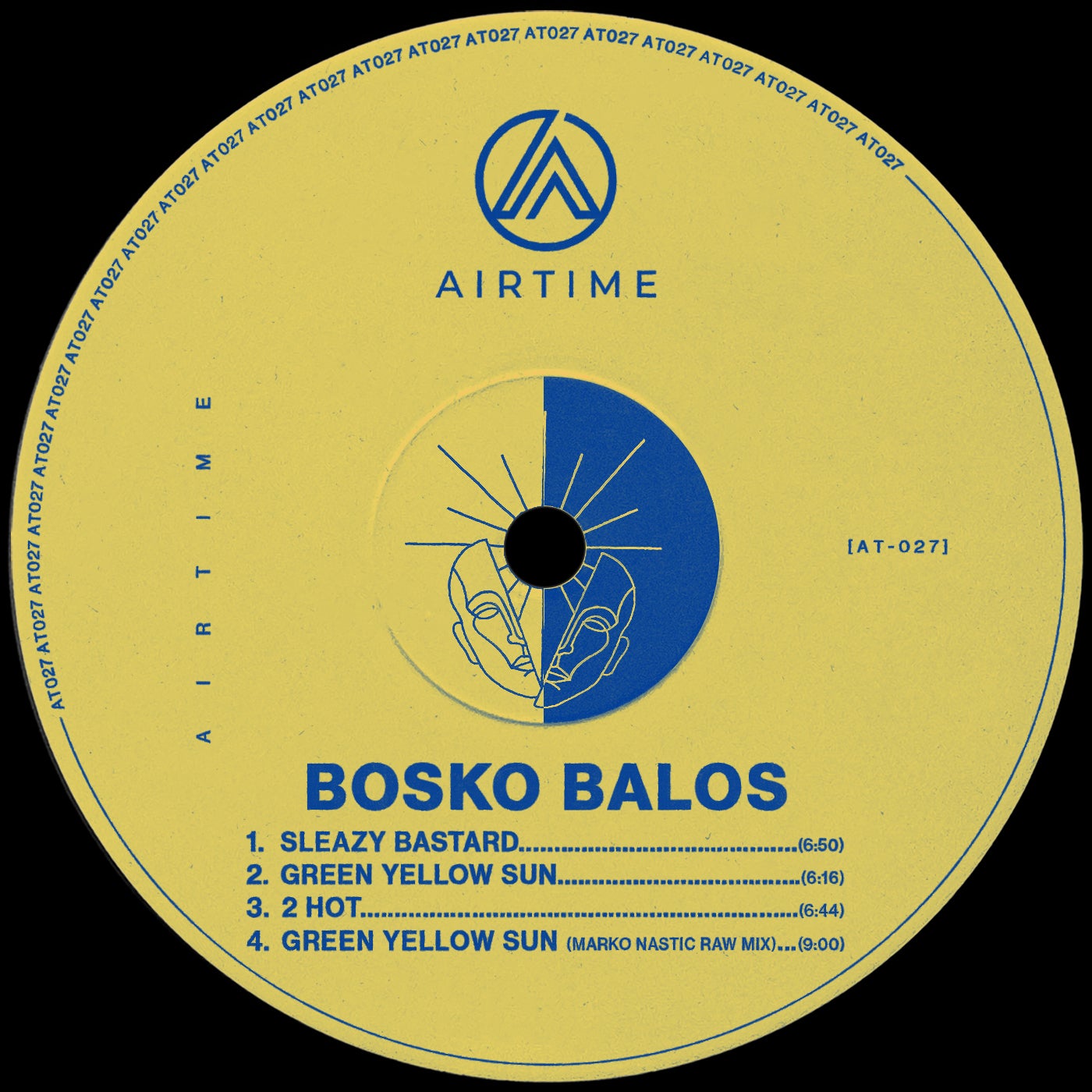 image cover: Bosko Balos - Sleazy Bastard EP on Airtime Records