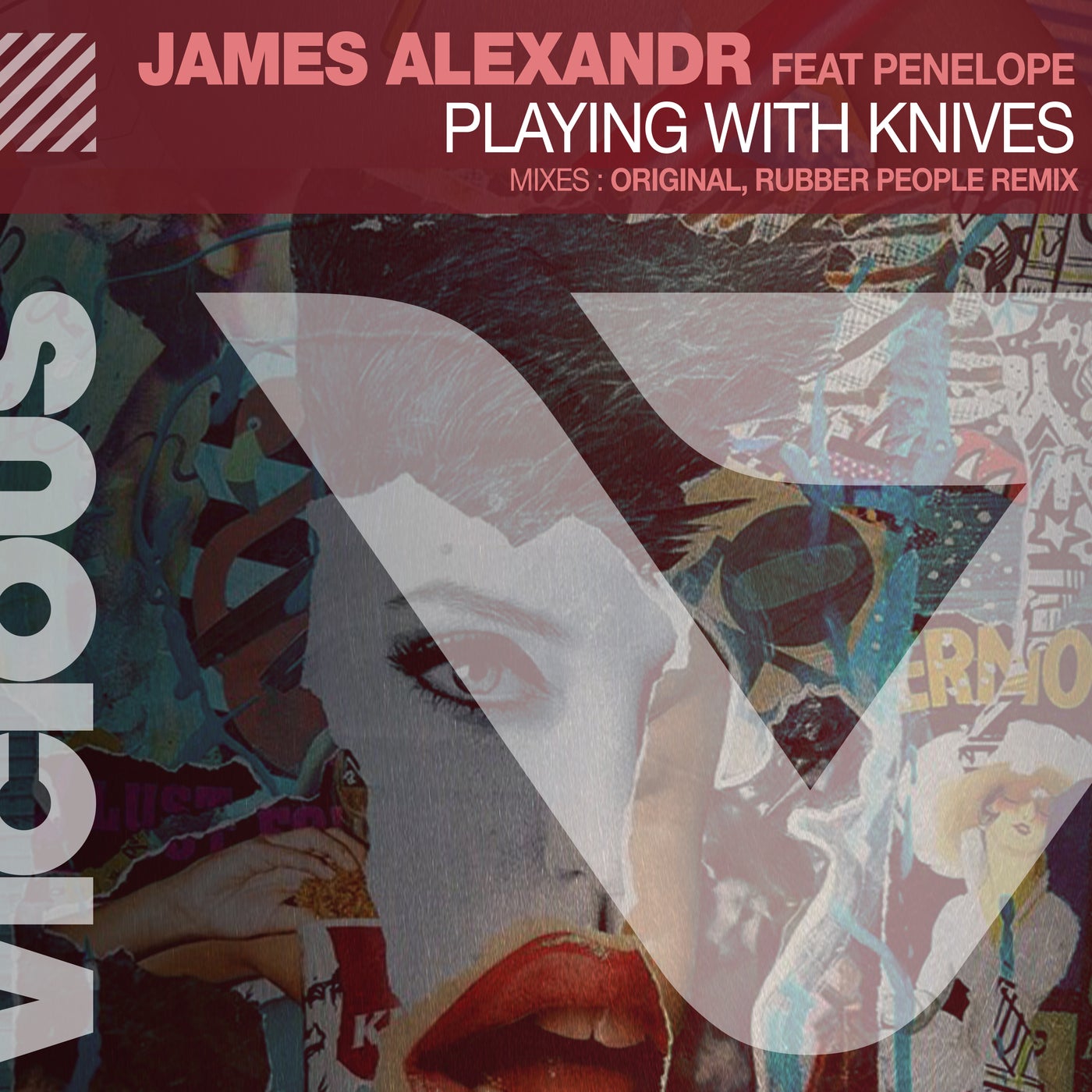 image cover: VA - Playing With Knives on Vicious